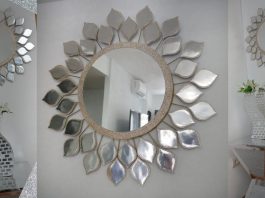 Evde Dekoratif Ayna Nasıl Yapılır? - Kendin Yap - ayna kenarı süsleme basit ayna yapımı evde ayna çerçevesi yapımı evde ayna nasıl yapılır