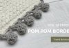 Ponpon Kenar Oyası Yapılışı - Örgü Modelleri - basit kenar oyaları battaniye kenar oyası modelleri örgü kenar oyaları tığla kenar oyası 1