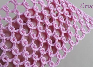 Spiral Dalgalar Örgü Modeli Yapılışı - Örgü Modelleri - çok güzel ve kolay bir model tığ işi kolay tığ işi örnekler tığ işi el örgü modelleri ve yapılışları