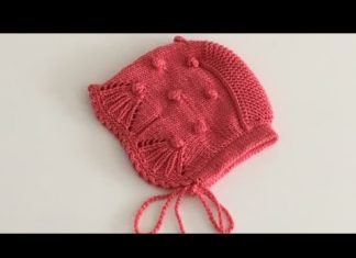 Laura Şapka Nasıl Örülür? - Bebek Örgü Modelleri - laura bebek şapkası laura bebek şapkası yapımı laura şapka yapımı