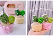 Örgü Kaktüs Yapımı - Amigurumi - amigurumi kaktüs amigurumi saksıda kaktüs yapımı kaktüs örgü modeli