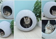 Örgü Kedi Evi Yapımı - Örgü Modelleri - el örgüsü kedi yatağı yapımı kedi evi kedi örgü modelleri örgü kedi yatağı yapımı