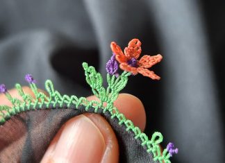 Ağır İğne Oyası Yazma Örneği Yapılışı - İğne Oyaları - ağır iğne oyası yazma modelleri iğne oyası örnekleri iğne oyası yazma 1