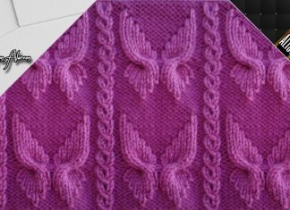 Burgulu Kelebekler Örgü Modeli Yapılışı - Örgü Modelleri - en güzel şiş örgü modelleri örgü modelleri anlatımlı şiş örgü