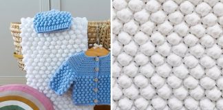 Baloncuk Bebek Battaniyesi Yapılışı - Örgü Bebek Battaniyesi Modelleri - bebek battaniyesi anlatımlı kolay bebek battaniyesi modelleri tığ işi bebek battaniyesi