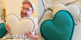 Örgü Kalp Yastık Yapılışı - Örgü Modelleri - anlatımlı örgü yastık modelleri bebek odası dekoratif yastık yapımı el işi kırlent modelleri örgü kalp yastık örgü kalp yastık modeli yapılışı