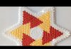 3 Renkli Kolay Yıldız Lif Yapılışı - Lif Modelleri - tığ ile yıldız lif yapımı yıldız lif modelleri yıldız lif yapımı