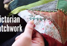 El Nakışı Süslemeli Kırkyama Çanta Nasıl Dikilir? - Dikiş - artık kumaşlardan ne yapılır basit kırkyama modelleri kumaş çanta dikimi patchwork