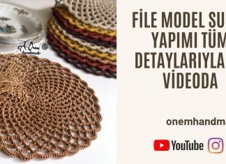 File Örgü Supla Yapılışı - Örgü Modelleri - 