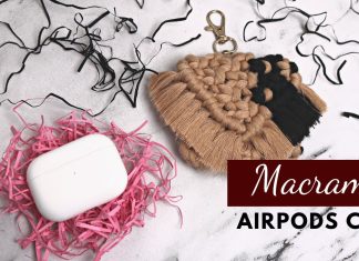 Makrome AirPods Kılıfı Nasıl Örülür? - Örgü Modelleri - airpods kılıf yapımı airpods kulaklık kılıfı yapımı evde airpods kılıfı yapımı
