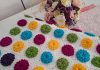 Popcorn Çiçekli Battaniye Yapılışı - Örgü Bebek Battaniyesi Modelleri - bebek battaniyesi anlatımlı kolay bebek battaniyesi modelleri motifli bebek battaniyesi