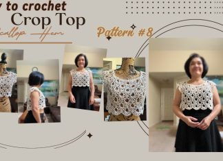 Crop Örgü Süveter Yapılışı - Örgü Modelleri - ajurlu yazlık bluz modelleri ajurlu yazlık örgü modelleri delikli yazlık örgü modelleri yazlık örgü modelleri ve yapılışları