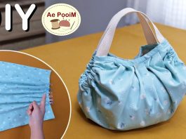 Kese Çanta Nasıl Dikilir? - Dikiş - basit çanta dikimi kolay bez çanta dikimi kumaş çanta dikimi modelleri