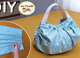 Kese Çanta Nasıl Dikilir? - Dikiş - basit çanta dikimi kolay bez çanta dikimi kumaş çanta dikimi modelleri