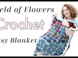 Çiçek Tarlası Bebek Battaniyesi Yapılışı - Örgü Bebek Battaniyesi Modelleri - el örgü bebek battaniyesi kolay örgü bebek battaniyesi örgü bebek battaniyesi anlatımlı
