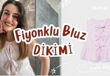 Fiyonk Gömlek Nasıl Dikilir? - Dikiş - bayan gömlek kesimi nasıl yapılır evde gömlek dikimi gömlek nasıl yapılır