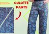 1 Metre Kumaştan Pantolon Nasıl Dikilir? - Dikiş - bol paça pantolon dikimi kalıpsız pantolon dikimi kumaş pantolon dikimi plazzo pantolon dikimi