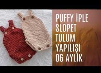 Alize Puffy Bebek Tulumu Yapılışı - Bebek Örgü Modelleri - bebek örgü modelleri ve yapılışları bebek örgü tulum bebek örgü tulum modelleri anlatımlı bebek tulum örgü modelleri