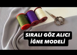 Gri Yazmaya İğne Oyası Yapılışı - İğne Oyaları - çeyizlik iğne oyası modelleri iğne oyası dut modeli iğne oyası örnekleri yeni iğne oyası örnekleri tülbent