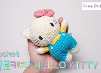 Tığ İşi Amigurumi Hello Kitty - Amigurumi - amigurumi tarifi hello kitty tığ işi ücretsiz amigurumi desenleri