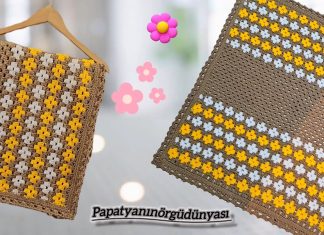 Kolay Papatya Bebek Battaniyesi Yapılışı - Örgü Bebek Battaniyesi Modelleri - bebek battaniyesi el örgü bebek battaniyesi kolay bebek battaniyesi modelleri kolay örgü bebek battaniyesi modelleri