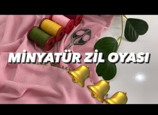 Minyatür Zil Çiçeği İğne Oyası Yapılışı - İğne Oyaları - ağır iğne oyası yazma modelleri en güzel en yeni iğne oyası modelleri son olarak ortaya çıkan iğne oyaları yazma iğne oyası