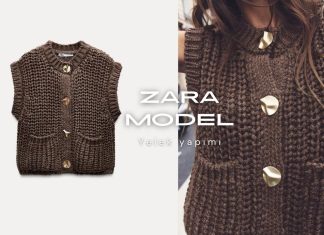 Şişle Zara Örgü Yelek Yapılışı - Örgü Modelleri - kadın örgü yelek örgü anne yelek modelleri örgü yelek bayan örgü yelek bayan modelleri