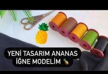 İğne Oyası Ananas Modeli Yapılışı - İğne Oyaları - iğne oyası örnekleri iğne oyası yapılışı son olarak ortaya çıkan iğne oyası modelleri