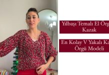 İki Şişle El Örgüsü Kazak Yapılışı - Örgü Modelleri - basit örgü kazak modelleri bayan örgü kazak modelleri anlatımlı el örgüsü kazak modelleri el örgüsü kazak modelleri anlatımlı