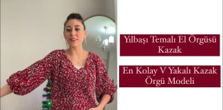 İki Şişle El Örgüsü Kazak Yapılışı - Örgü Modelleri - basit örgü kazak modelleri bayan örgü kazak modelleri anlatımlı el örgüsü kazak modelleri el örgüsü kazak modelleri anlatımlı