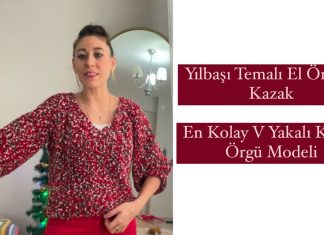 İki Şişle El Örgüsü Kazak Yapılışı - Örgü Modelleri - basit örgü kazak modelleri bayan örgü kazak modelleri anlatımlı el örgüsü kazak modelleri el örgüsü kazak modelleri anlatımlı