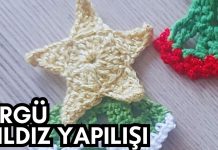 Tığ İşi Örgü Yıldız Tarifi - Örgü Modelleri - amigurumi tığ işi yıldız yapımı çok amaçlı figür yıldız yapımı örgü yıldız tığ işi tığ işi yıldız örgü modeli