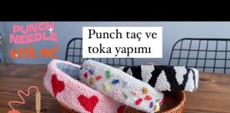 Punch Nakışı Toka Nasıl Yapılır? - Nakış - basit punch modelleri modern punch nakışı punch nakışı nasıl yapılır anlatımlı punch nasıl yapılır