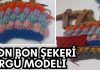 Bonbon Şekeri Örgü Modeli Yapılışı - Örgü Modelleri - en güzel şiş örgü modelleri kolay örgü modelleri şiş yapımı kolay iki şiş örgü modeli yeni şiş örgü modelleri