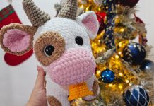 Sütaş Amigurumi İnek Yapımı - Amigurumi - amigurumi inek amigurumi inek basit yapım amigurumi inek tarifi