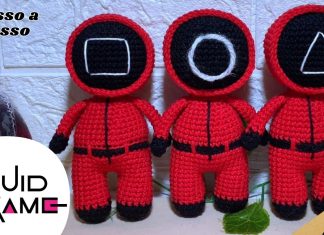 Amigurumi Squid Game Yapımı - Amigurumi - amiurumi ücretsiz tarifler örgü anahtarlık modelleri örgü çanta süsü squid game askerleri squid game doll squid game pink soldiers amigurumi