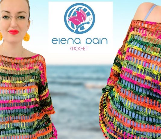 Batik İple Yazlık Örgü Kazak Yapılışı - Örgü Modelleri - bayan el örgü kazak modelleri salaş örgü kazak modelleri yapılışı tığ işi tığ işi yazlık kazak modelleri yetişkin örgü kazak modelleri