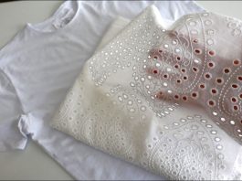 Beyaz Tişörtten Fisto Elbise Nasıl Dikilir? - Dikiş - düz elbise dikimi kalıpsız kolay elbise dikimi pratik elbise dikimi terzide diktirmek için elbise modelleri