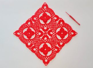 Kolay Tığ İşi Kare Motif Yapımı - Örgü Modelleri - kolay kare motif yapımı örgü modelleri ve yapılışları papatya kare motif yapımı tek renk kare motif yapımı tığ ile kare motif yapımı