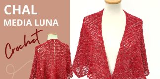 Örgü Yarımay Şal Yapılışı - Örgü Modelleri - çeyizlik örgü şal modelleri el örgü şal modelleri el örgüsü şal modelleri ve yapılışı kolay örgü şal modelleri yeni örgü şal modelleri