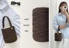 Tek Yumakla Motifli Kova Çanta Yapılışı - Örgü Modelleri - kolay tığ işi çanta modelleri motifli tığ işi çanta modelleri tığ işi çanta modelleri ve yapılışları tığ işi çantalar örnekleri tığ işi dantel çanta modelleri