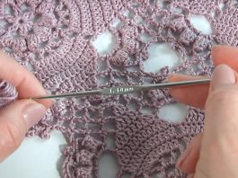 Yuvarlak Dantel Motifi Yapılışı - Dantel Örnekleri - dantel motif örnekleri hiç görülmemiş dantel örnekleri motifli dantel örnekleri yeni yuvarlak dantel motifleri