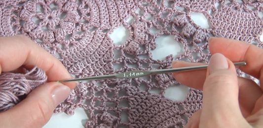Yuvarlak Dantel Motifi Yapılışı - Dantel Örnekleri - dantel motif örnekleri hiç görülmemiş dantel örnekleri motifli dantel örnekleri yeni yuvarlak dantel motifleri