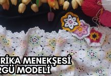 Afrika Çiçeği Motifi Yapımı - Örgü Modelleri - afrika çiçeği motifi afrika çiçeği motifi battaniye afrika menekşesi motifi afrika motifleri