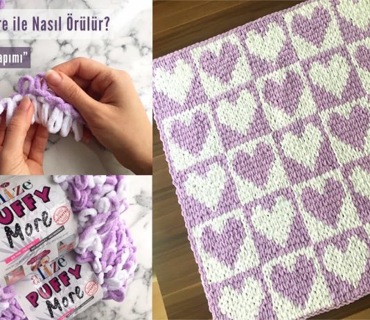 Alize Puffy Kalpli Battaniye Nasıl Yapılır? - Örgü Bebek Battaniyesi Modelleri - alize puffy battaniye modelleri alize puffy battaniye yapımı puffy battaniye yapımı