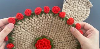 Buket Lif Nasıl Örülür? - Lif Modelleri - çeyizlik yuvarlak lif modelleri çiçekli yuvarlak lif modelleri güllü lif modelleri yeni yuvarlak lif modelleri