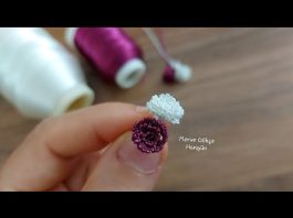 İğne Oyası Gül Yapılışı - İğne Oyaları - iğne oyası gül örneği iğne oyası modelleri iğne oyası örnekleri