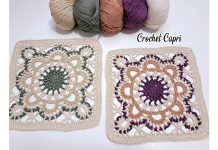 Kare Mandala Motif Yapılışı - Örgü Modelleri - mandala örgü modeli nasıl yapılır örgü mandala örgü mandala motif yapımı örgü mandala örnekleri tığ işi