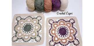 Kare Mandala Motif Yapılışı - Örgü Modelleri - mandala örgü modeli nasıl yapılır örgü mandala örgü mandala motif yapımı örgü mandala örnekleri tığ işi