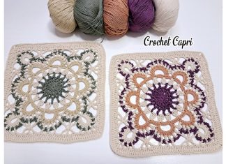 Kare Mandala Motif Yapılışı - Örgü Modelleri - mandala örgü modeli nasıl yapılır örgü mandala örgü mandala motif yapımı örgü mandala örnekleri tığ işi